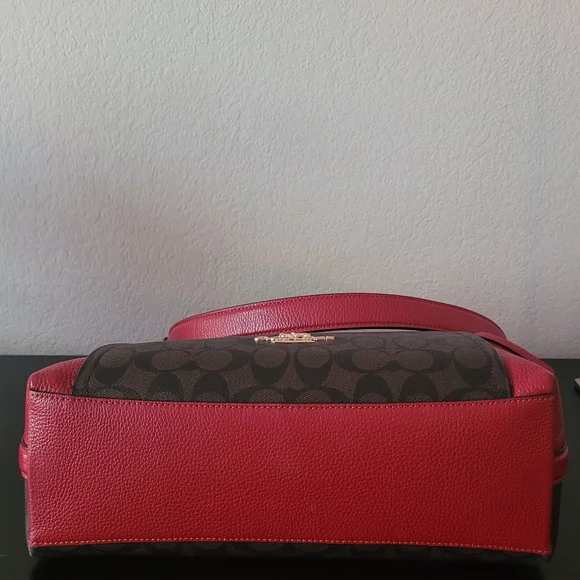 Coach Marlon Hobo In Signature Canvas - Picture 8 of 16